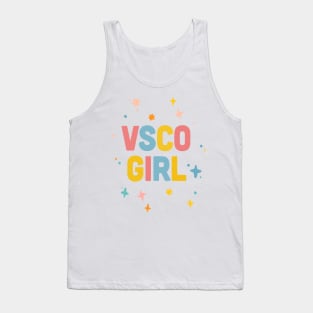 VSCO Girl /////// Typography Design Tank Top